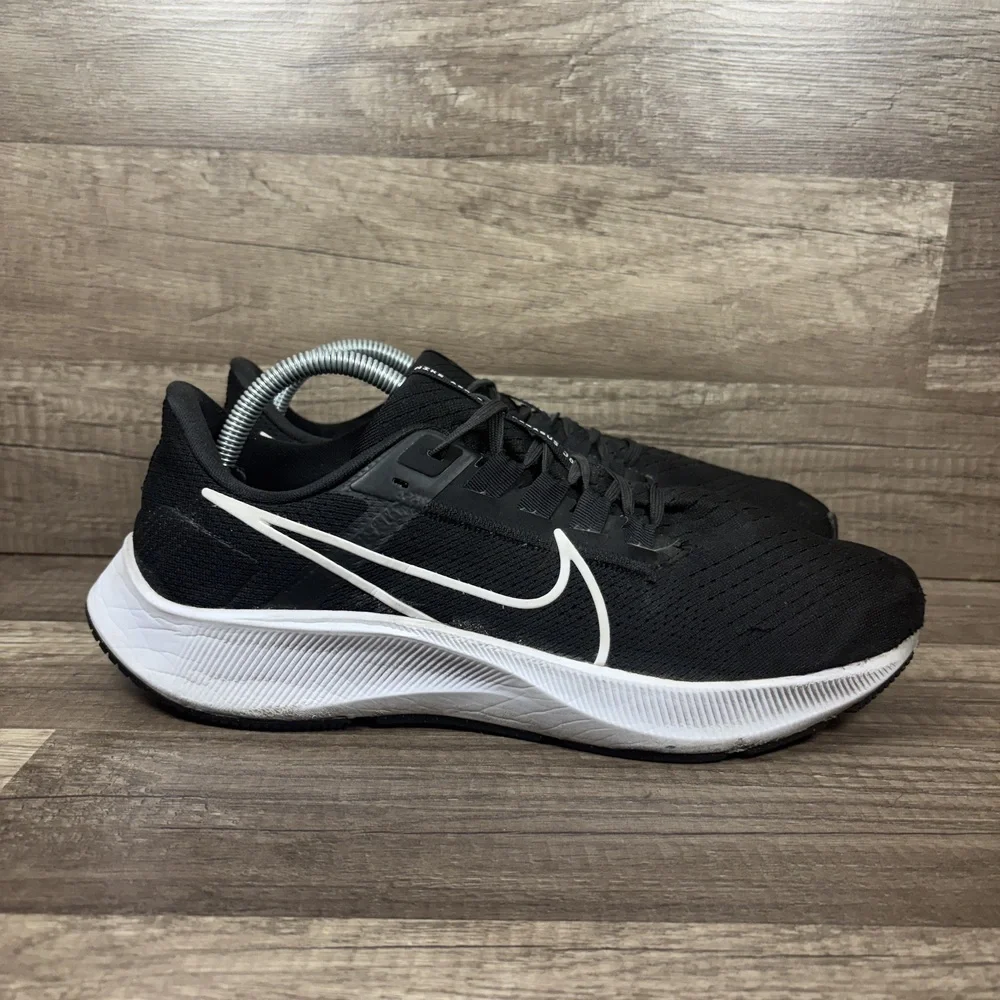 Nike Air Zoom Pegasus 38 Black Womens US Size 9.5 CZ1893-001 Running Shoes